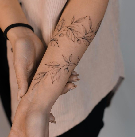 Flowers tattoo