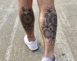 leg tattoos for men