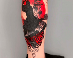 unique leg tattoo ideas for men