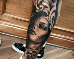 trend leg tattoo ideas for men