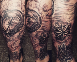 trend leg tattoo ideas for men