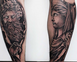 trend leg tattoo ideas for men