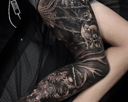 trend leg tattoo ideas for men