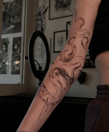 Unusual snake tattoo ideas