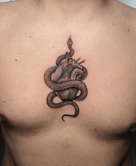 Unusual snake tattoo ideas