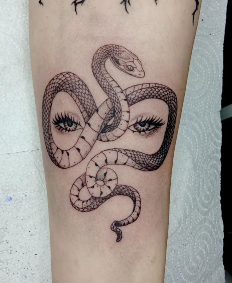 Unusual snake tattoo ideas