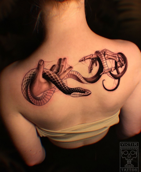 Unusual snake tattoo ideas