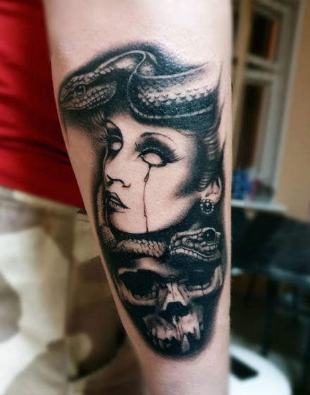 Realistic snake tattoo ideas