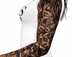 Compositions in Chicano tattoos