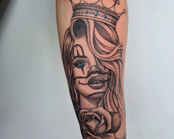 Compositions in Chicano tattoos