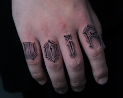 Chicano tattoo lettering ideas