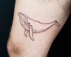 Fineline tattoo