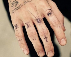 Finger simple tattoos
