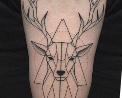 Geometric tattoo