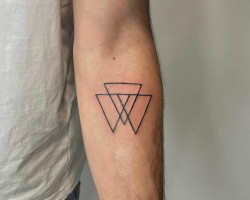 Geometric tattoo