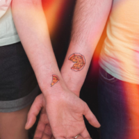 Cute matching couple tattoo ideas