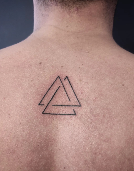 Geometric tiny tattoo ideas