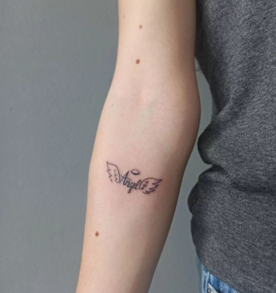 Lettering minimalist tattoo ideas
