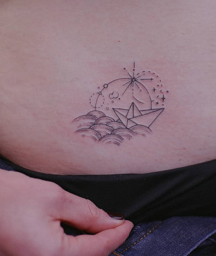Unusual minimalist tattoo ideas