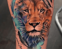 Tattoos with Lions