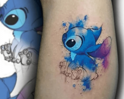 Tattoos with Disney Characters