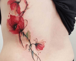 Tattoos with Poppies