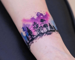 Tattoos with Landscapes
