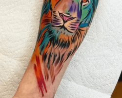 Tattoos with Lions