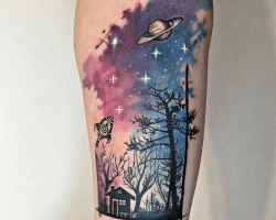 Tattoos with Landscapes