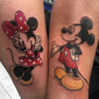 Cute matching couple tattoo ideas