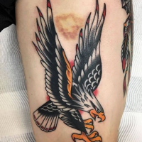 tattoo on leg