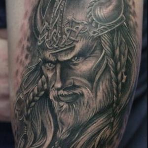 Viking tattoos on arm