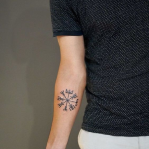 Viking tattoos on arm