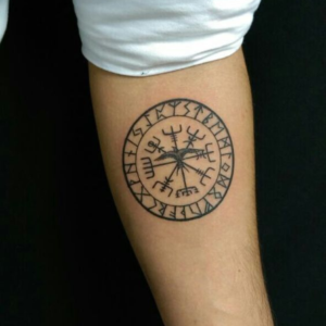 Viking tattoos on arm