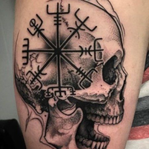 Viking tattoos on arm