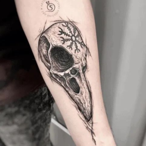 Viking tattoos on arm