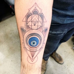Geometric Evil eye