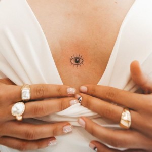 Popular Evil eye tattoo designs