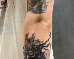 Best anime tattoos Arm