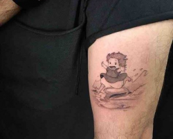 Best anime tattoos Arm