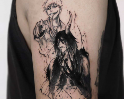 Best anime tattoos Arm