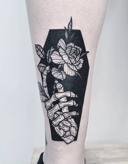 Unusual interpretations of the skeleton hand