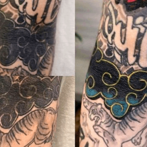 Jungkook cloud tattoo