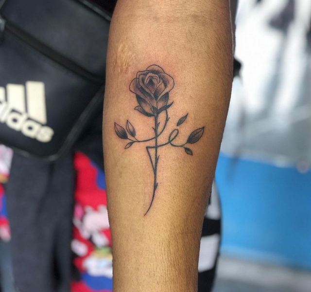 Flower tattoo