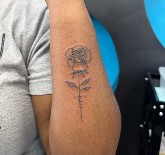 Flower tattoo