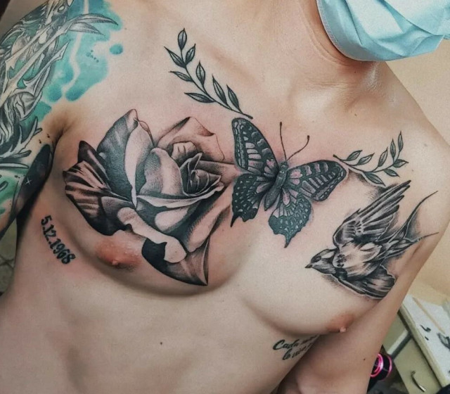 Best body part for men tattoo
