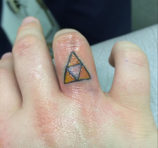 Knuckle Nintendo tattoo