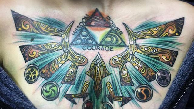 Hyrule’s emblem tattoo