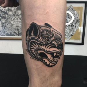 Animals in Aztec design