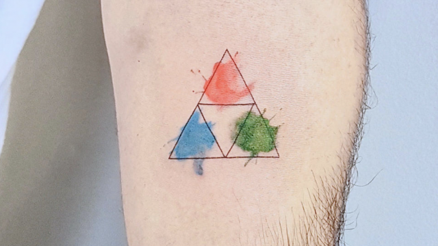 Minimalistic Triforce